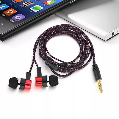 Universal 3.5mm In-Ear Earphone Super Bass Stereo Headphone Metal Earbud Headset • $2.03