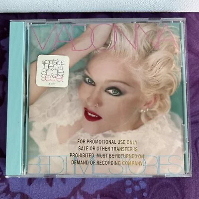 Madonna Bedtime Stories • Near Mint PROMO CD Gold Stamp & Hype Sticker • $24.50