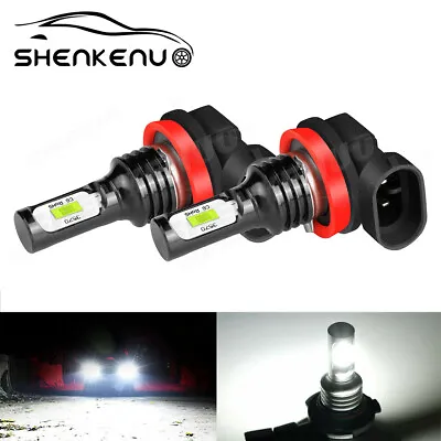 2Pcs LED Fog/Driving Bulbs H8 H16 H11 Fog Light White 6000K High Power Lamp 200W • $10.99