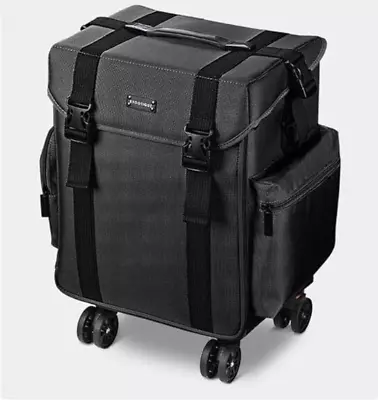 BYOOTIQUE - Rolling Makeup Case (Trolley Train Soft Sided) Organizer Travel Bag • $74.99