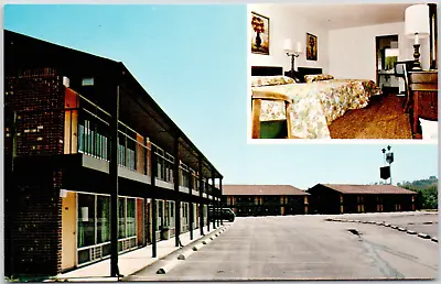 Knights Inn Dalton Georgia Rocky Face Exit Hotel Motel Room Bed Vintage Postcard • £3.20