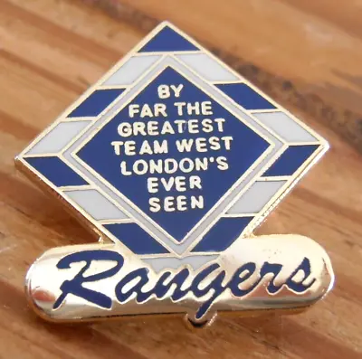 Queens Park Rangers QPR Enamel Football Badge Finest Football Team...... • £5.20