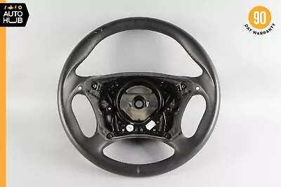 03-06 Mercedes W220 S55 CL55 AMG Sport Steering Wheel W/ Paddle Shifters Black • $195.05