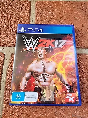 Playstation 4 PS4 WWE W2k17 2017 - LIKE NEW • $19.99