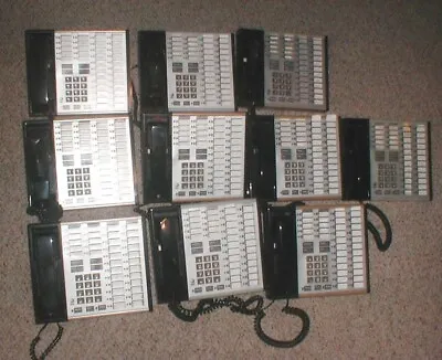 Lot-10 AT&T/Avaya/Lucent Merlin Multi-Line Business Telephones Receivers-Stands • $99.99