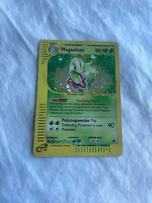 Pokemon TCG Vintage Expedition Base Set Meganium Holographic Rare • $20.50