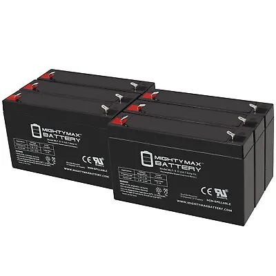 Mighty Max 6V 7Ah SLA Replacement Battery For Golf Cart Scooter - 6 Pack • $74.99