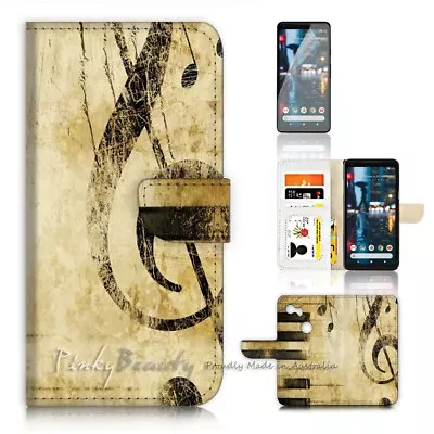 ( For Google Pixel 3 XL ) Flip Case Cover P21307 Music Note • $12.99