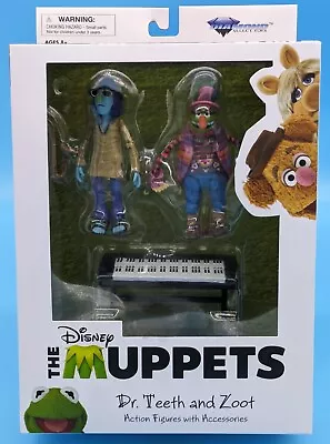 The Muppets Dr. Teeth And Zoot MOC! Diamond Select Toys! • $35