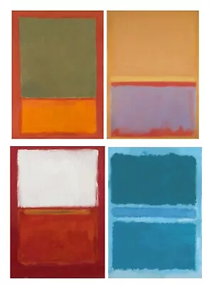 Rothko Paintings Poster Print  • £12.52