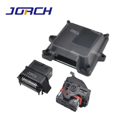 48 Pin ECU PCB Plastic Enclosure Box With Mating Male And Female Auto Connectors • $12.22