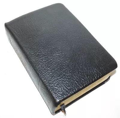 Vintage 1977 LDS Quad - Bible / Book Of Mormon / D&C / Pearl - Black Leather • $32.99