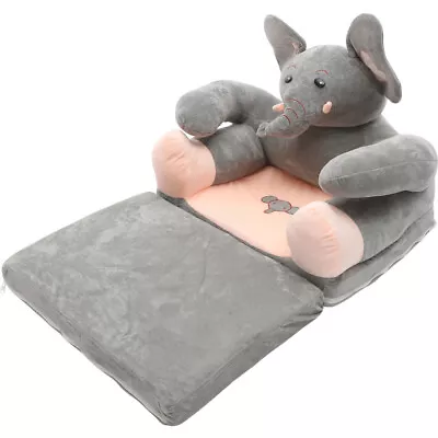 £29.21 • Buy  Plush Kids Sofa Chair Cartoon Backrest Armchair Elephant Shaped Infant Support