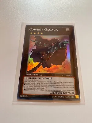 ♦ Yu-Gi-Oh! ♦: Cowboy Gagaga - CT10-FR010 - SUPER RARE • $5.32