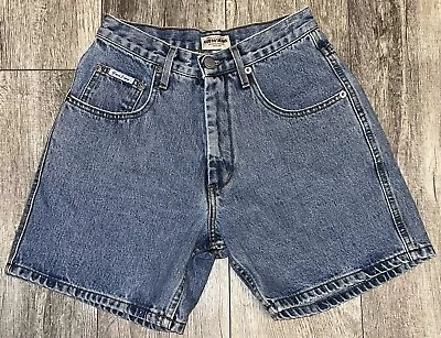 Vintage Guess Denim Shorts Women's Size 26 Blue Medium Wash 90's Mid Rise • $19.99