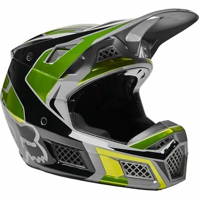 $519.95 • Buy *free Shipping* Fox Racing V3 Rs Mirer Flo Yellow Helmet Pick Your Size
