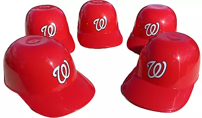 ⚾ Washington Nationals MLB Rawlings Mini Ice Cream Snack Helmet 5 Pack • $11.99