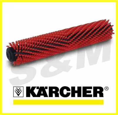 Genuine Karcher Roller Brush Red 47620050 / 47624280  BR 30/4 C Scrubber Drier • £49.66