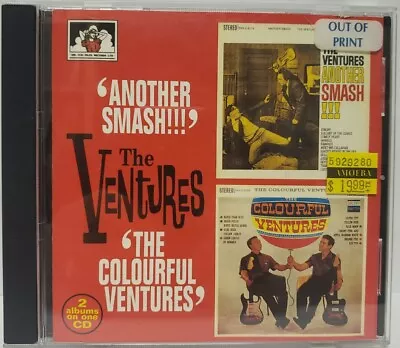  The Ventures -Another Smash!!!/ The Colourful Ventures 1994 See For Miles CD NM • $20