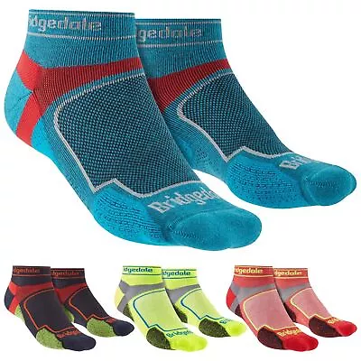 Bridgedale - Mens Trail Running Ultralight T2 Coolmax Sport Low Cut Socks • $24.88