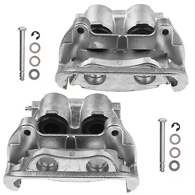 2x Front LH & RH Disc Brake Calipers W/ Bracket For Ford Mustang 2003-2004 4.6L • $115.99