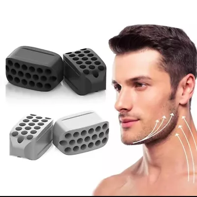 Exerciser Jaw Line Jawline Trainer Face Fitness Facial Muscles Toner • £3.25