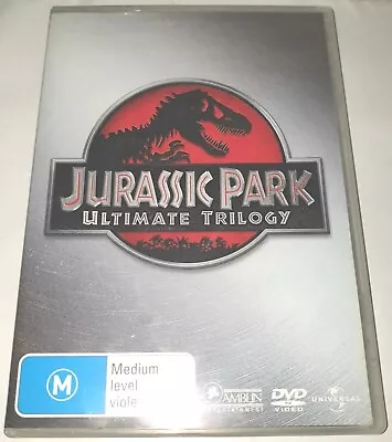 Jurassic Park Ultimate Trilogy - 3 DVD Set - Jurassic Park / Lost World / JP3 • $8.99