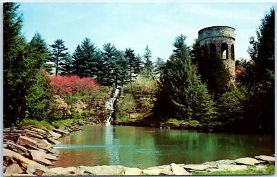 Chimes Tower Waterfalls & Fountain Reservoir Longwood Gardens Kennett Square PA • $3.46