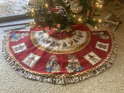 Dianna Marcum Gingerbread Christmas Tree Skirt • $35