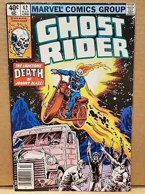 Ghost Rider 42 Jackal Gang Iron Man Hostess Ad Fleisher Budianski 1980 Marvel • $6.99