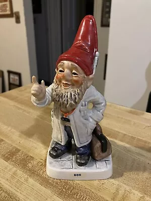 VTG “CO-BOY” 1979 By Goebel Doc The Doctor Gnome 7.5  Porcelain Figurine Estate • $30