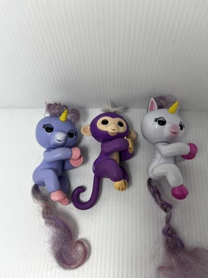 $55 • Buy Fingerlings Baby Monkeys Electronic Pet Toy WowWee 2016