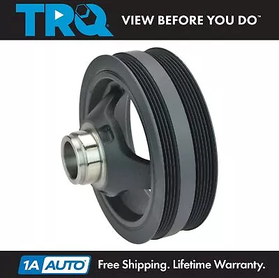 TRQ Harmonic Balancer Crank Pulley For Chevy GMC Truck Van Tahoe 4.8 6.2 5.3 • $74.95