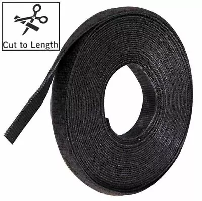 VELCRO - VELCRO® Brand ONE-WRAP® Reusable Ties Black - 10mm X 5m • £16.18