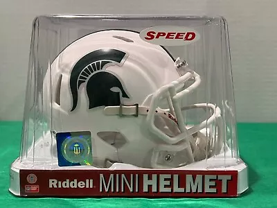 Michigan State Spartans - NCAA Riddell Speed Mini Helmet - 8054684 - 2017 Alt • $34.99