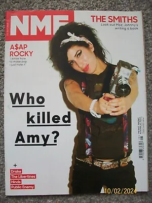 NME Amy Winehouse Front Cover New Musical Express 11 July 2015 The Smiths Drake • £9
