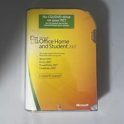 Microsoft Office Home And Student 2007 • $15