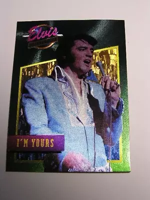 ELVIS PRESLEY 1992 River GroupI'm Yours Dufex  Card #22 Of 40 • $15