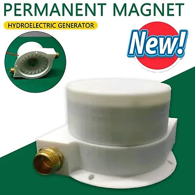 £135.99 • Buy 100W Micro Hydro Water Turbine Generator Hydroelectric Magnet Permanent Magnet