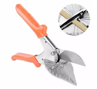 £10.99 • Buy Multi Angle Cutter Shear Mitre Shears Gasket Cutter Trim Bead Snips Steel Blade
