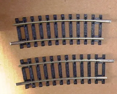 Hornby 00 Gauge Nickel Silver Track R643 2nd Radius Half Curve X 4 • £6