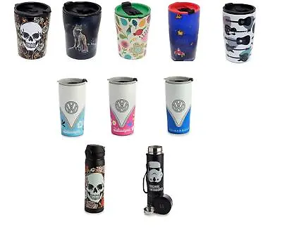 £9.99 • Buy Insulated Hot & Cold Stainless Steel Cup Flask Mug- Multi Designs