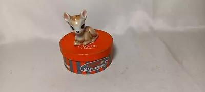 BAMBI Rare WADE Whimsies Walt Disney Hatbox Collectible Figurine Vgc  • £5