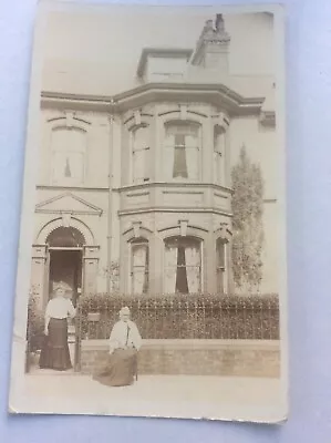 Real Photo Postcard C1910 House People Unposted Possibly East Yorkshire  • £9.99