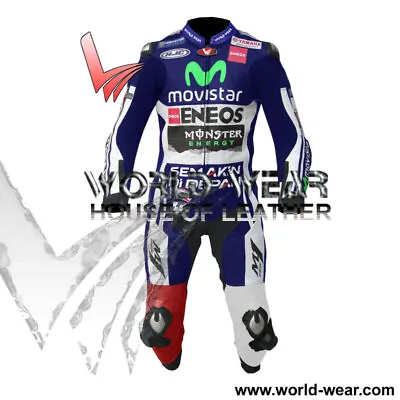 Lorenzo 2014 MotoGP Motorbike Leather Racing Suit All Sizes • $464.49
