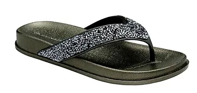 £9.99 • Buy Dunlop Womens Ladies Beach Flip Flops Jelly Flipflops Summer Sandals Shoes Spa S