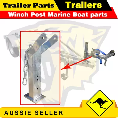 Galvanised Jetski Trailer Winch Bracket Marine Boat Parts Superior • $75