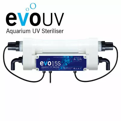 Evolution Aqua EvoUV Aquarium Fish Tank UV Steriliser 15w Tanks Up To 400L • £119.95