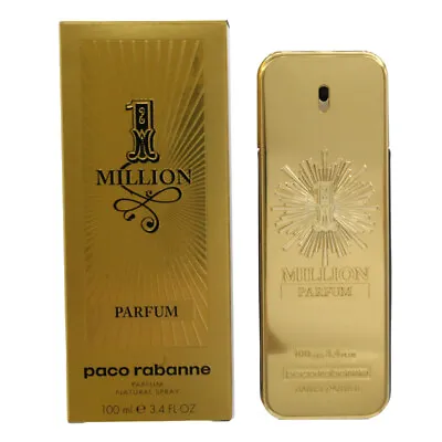 Paco Rabanne 1 Million Parfum 100ml Men's Fragrance Perfume Scent Spray For Him • £82.99