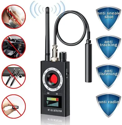 Pro Rf Bug Detector Frequency Scanner Sweeper Gsm Cdma Gps Tracker Finder • £26.69